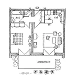 Haus Waterkant Homestay szállás Zinnowitz